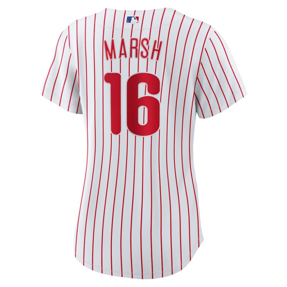 Brandon Marsh Philadelphia Phillies Nike Women's Home Replica Jersey - MLB Jerseys