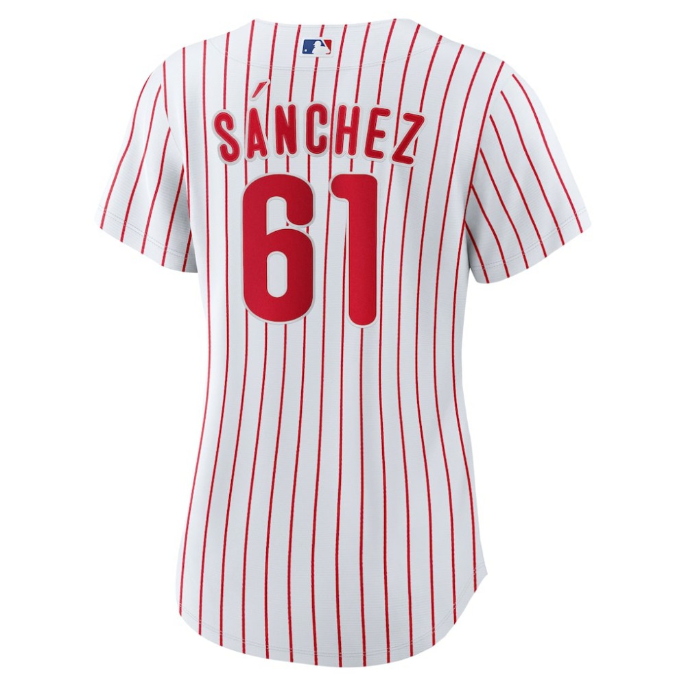 Cristopher Sanchez Philadelphia Phillies Nike Women's Home Replica Jersey - MLB Jerseys