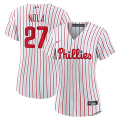 Aaron Nola Philadelphia Phillies Nike Women's Home Replica Jersey - MLB Jerseys