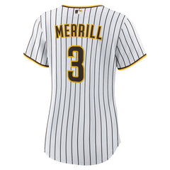 Jackson Merrill San Diego Padres Nike Women's Home Replica Jersey - MLB Jerseys