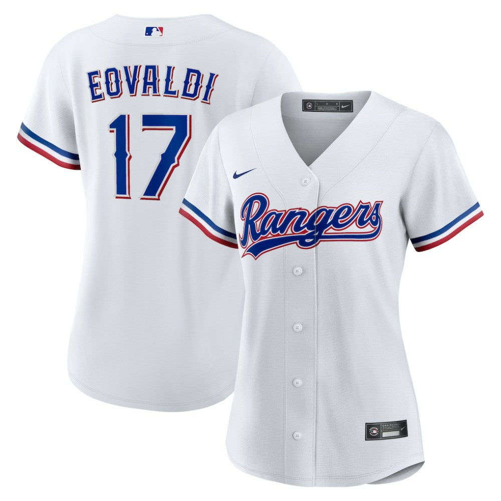 Nathan Eovaldi Texas Rangers Nike Women's Home Replica Jersey - MLB Jerseys