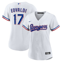 Nathan Eovaldi Texas Rangers Nike Women's Home Replica Jersey - MLB Jerseys