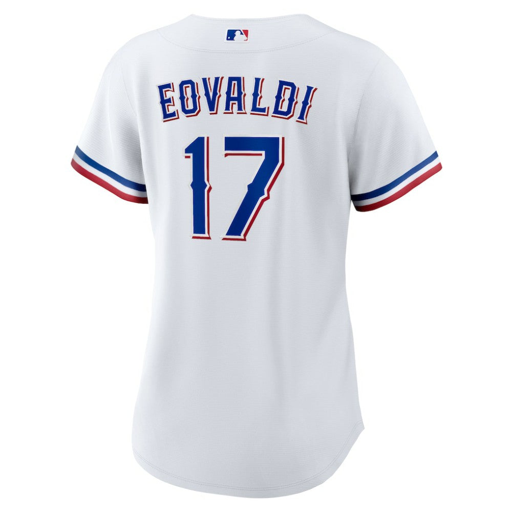 Nathan Eovaldi Texas Rangers Nike Women's Home Replica Jersey - MLB Jerseys
