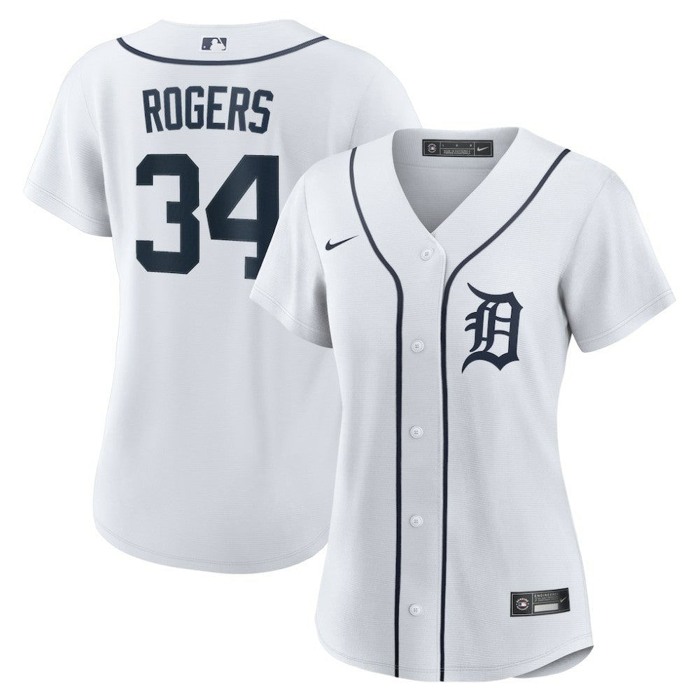 Jake Rogers Detroit Tigers Nike Women's Home Replica Jersey - MLB Jerseys