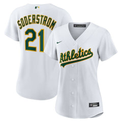 Tyler Soderstrom Athletics Nike Women's Home Replica Jersey - MLB Jerseys