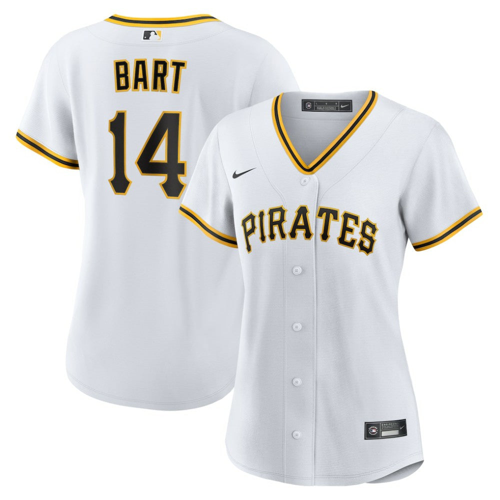 Joey Bart Pittsburgh Pirates Nike Women's Home Replica Jersey - MLB Jerseys