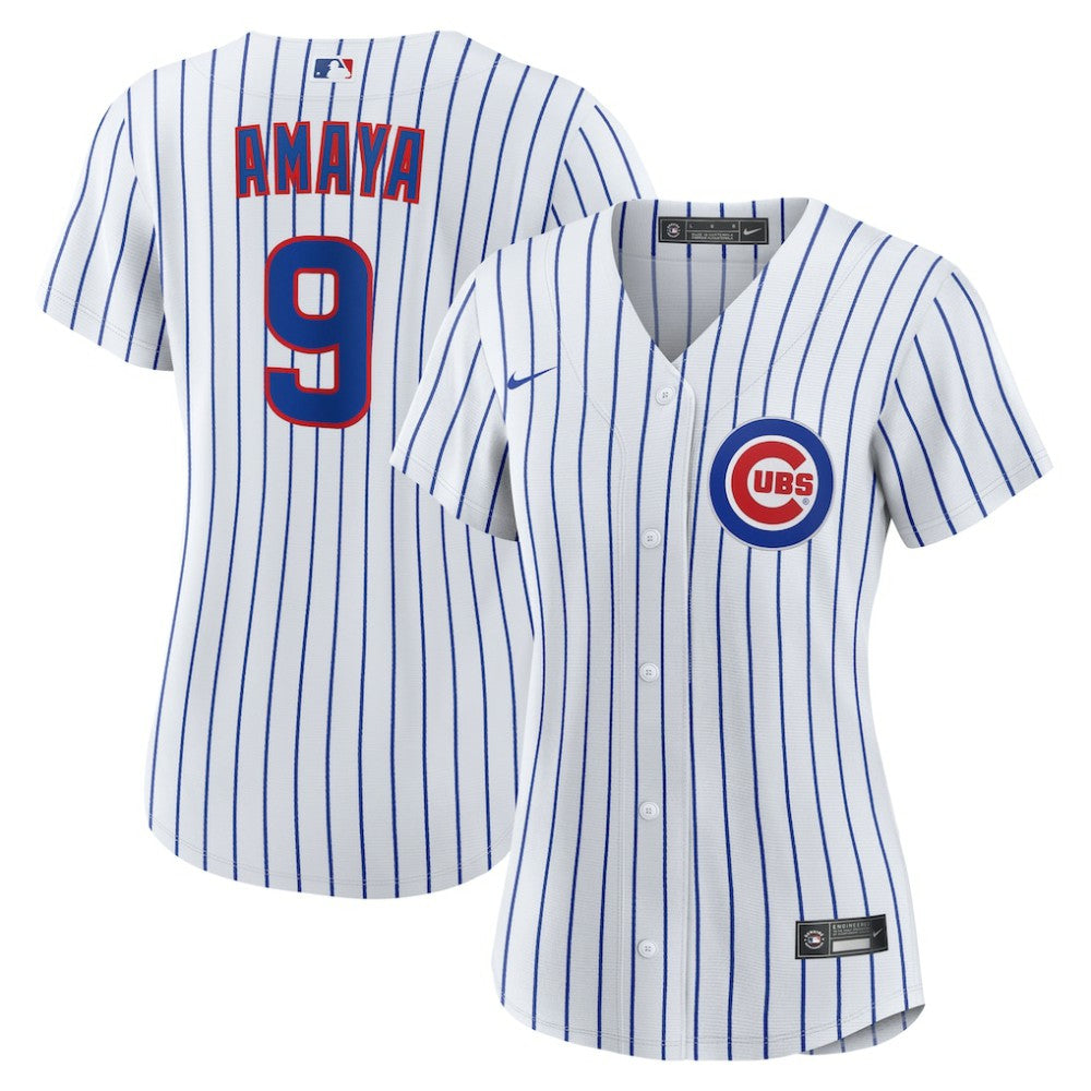 Miguel Amaya Chicago Cubs Nike Women's Home Replica Jersey - MLB Jerseys