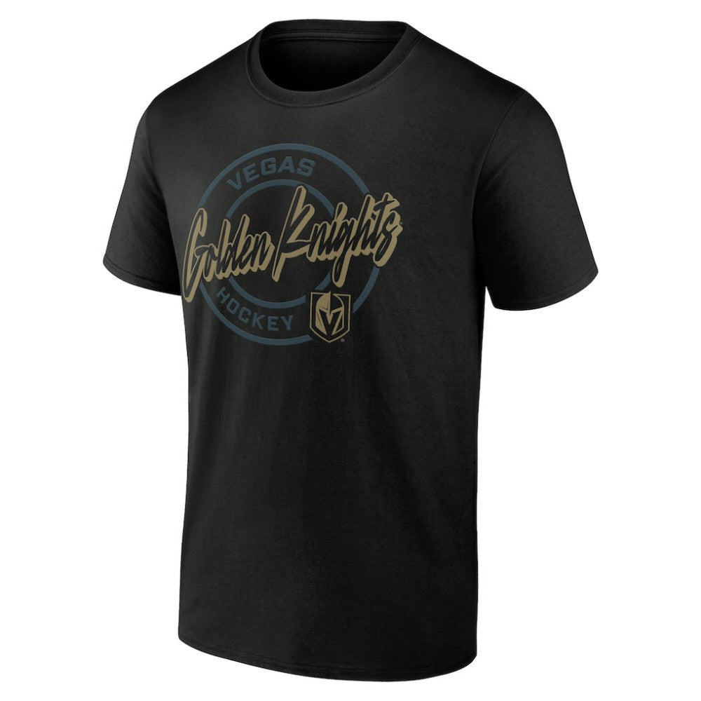 Vegas Golden Knights Color Block Puck T-Shirt -  NHL T-shirts