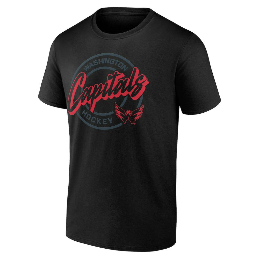 Washington Capitals Color Block Puck T-Shirt -  NHL T-shirts