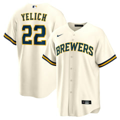 Christian Yelich Milwaukee Brewers Nike Home Replica Jersey - MLB Jerseys