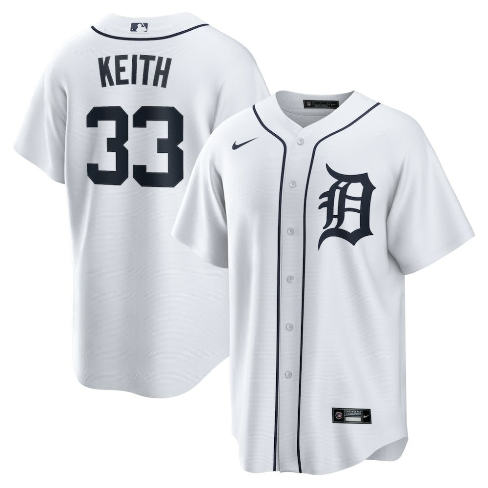 Colt Keith Detroit Tigers Nike Home Replica Jersey - MLB Jerseys
