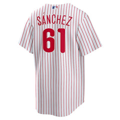 Cristopher Sanchez Philadelphia Phillies Nike Home Replica Jersey - MLB Jerseys