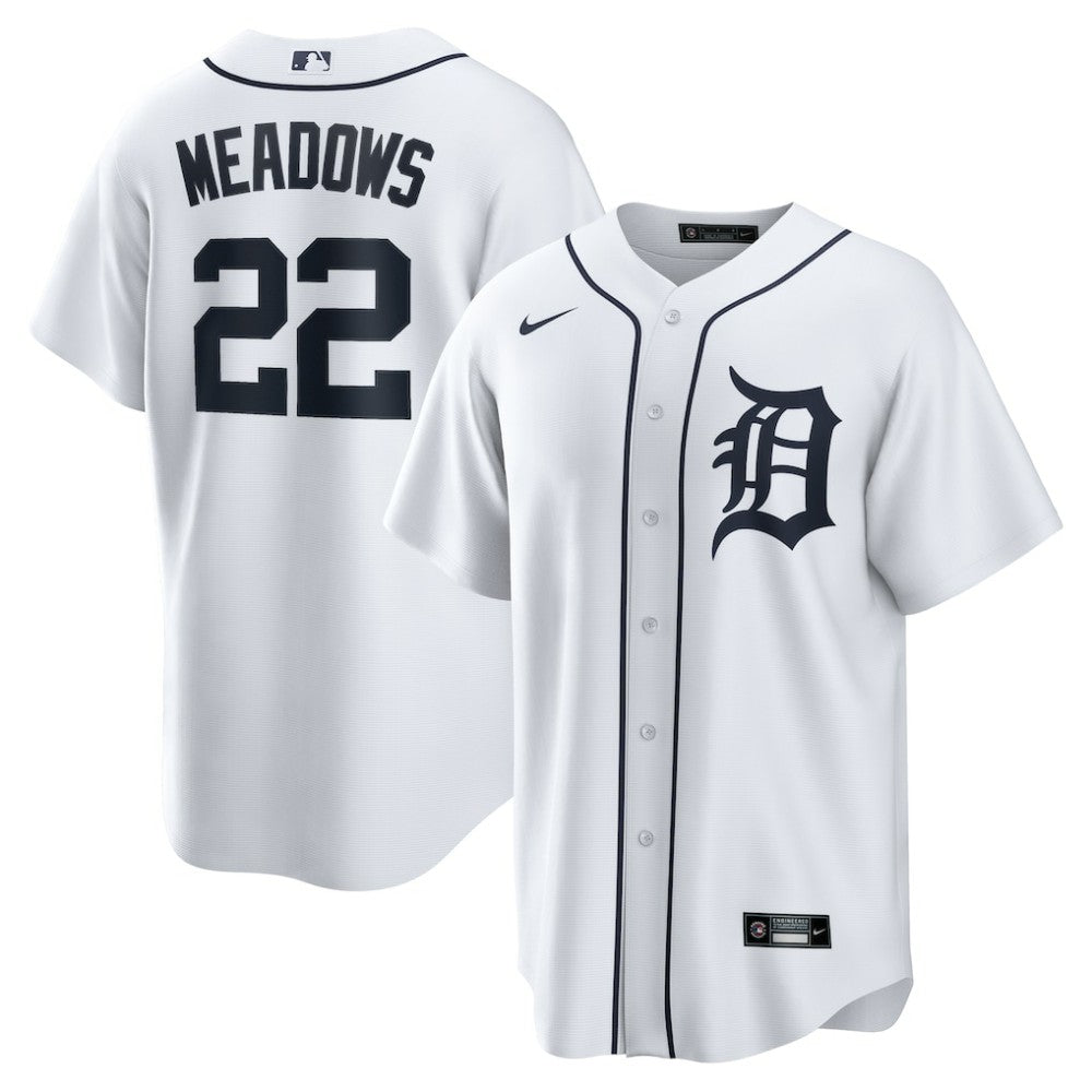 Parker Meadows Detroit Tigers Nike Home Replica Jersey - MLB Jerseys
