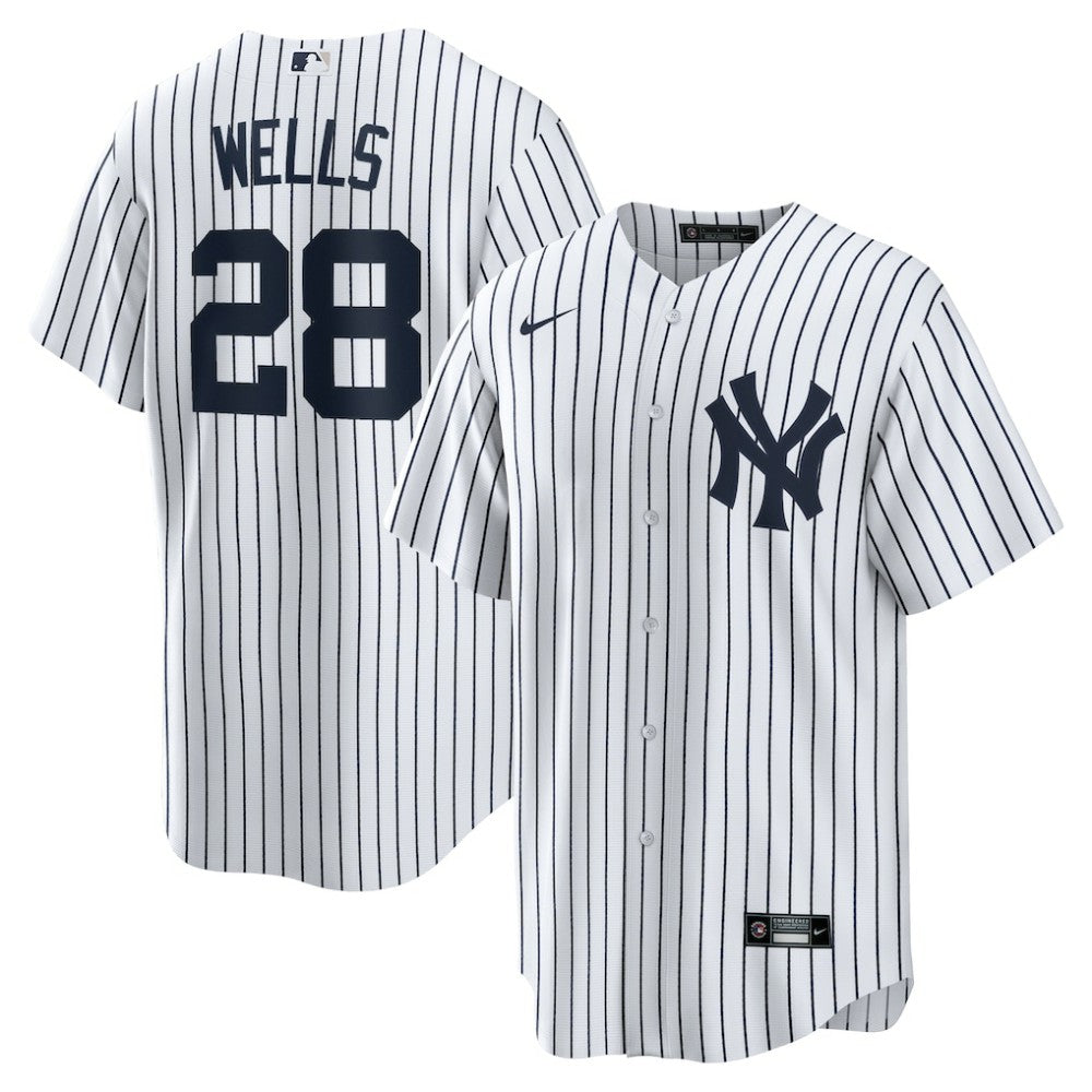 Austin Wells New York Yankees Nike Home Replica Jersey - MLB Jerseys