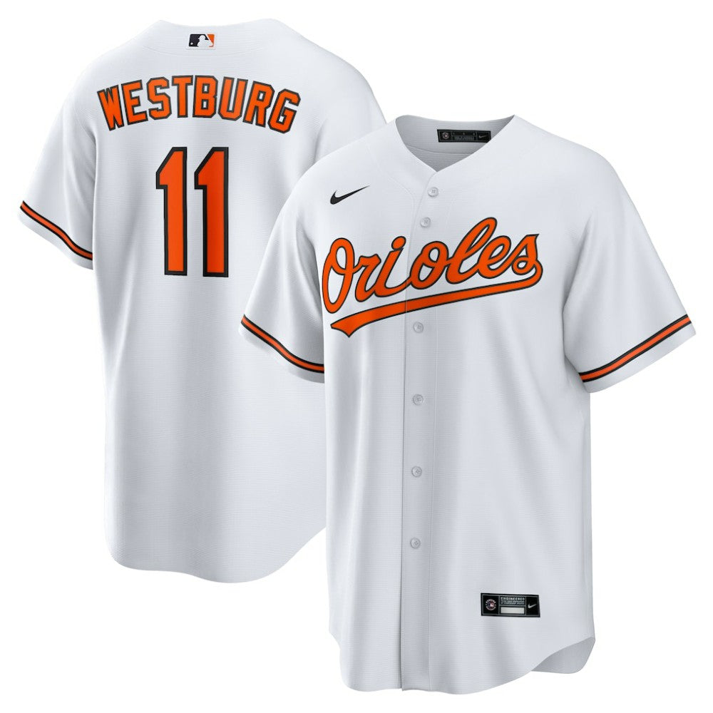 Jordan Westburg Baltimore Orioles Nike Home Replica Jersey - MLB Jerseys