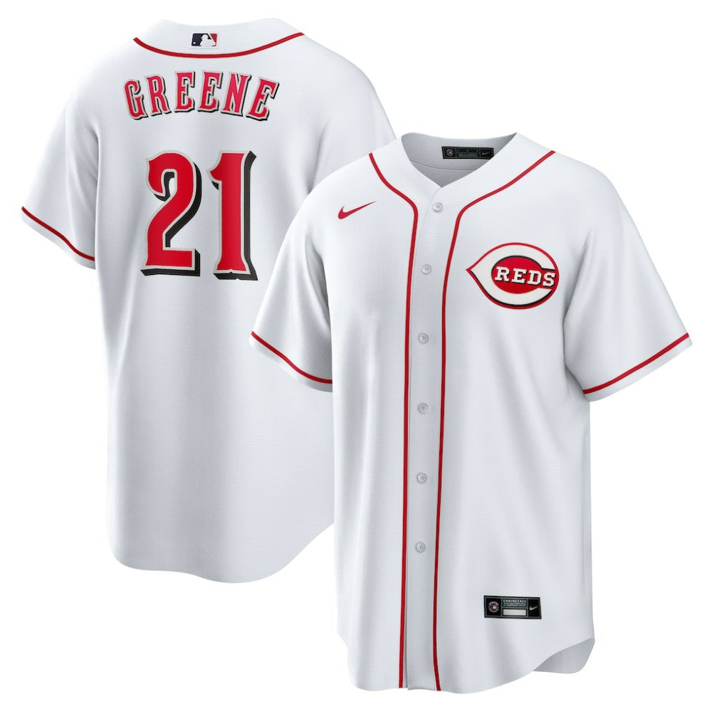 Hunter Greene Cincinnati Reds Nike Home Replica Jersey - MLB Jerseys