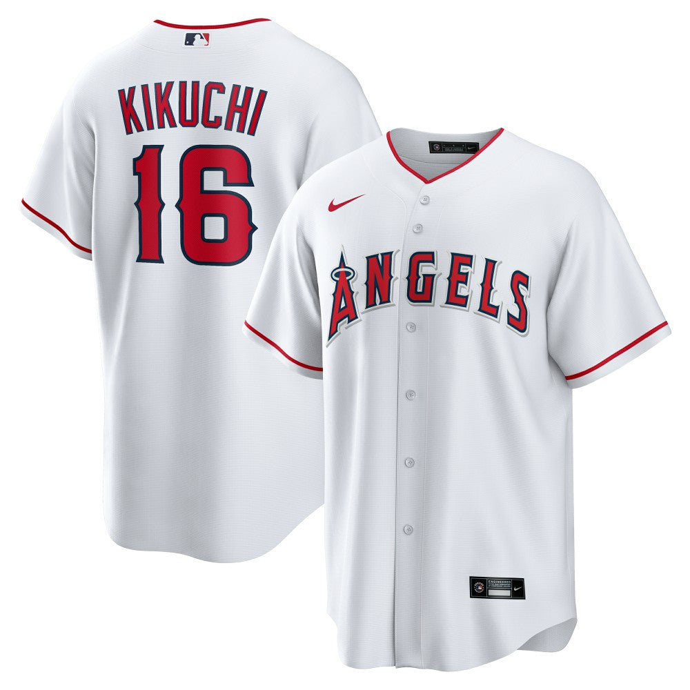 Yusei Kikuchi Los Angeles Angels Nike Home Replica Jersey - MLB Jerseys
