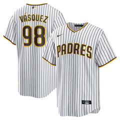Randy Vasquez San Diego Padres Nike Home Replica Jersey - MLB Jerseys