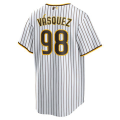 Randy Vasquez San Diego Padres Nike Home Replica Jersey - MLB Jerseys