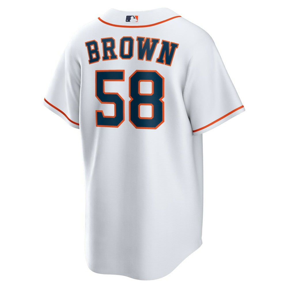 Hunter Brown Houston Astros Nike Home Replica Jersey - MLB Jerseys