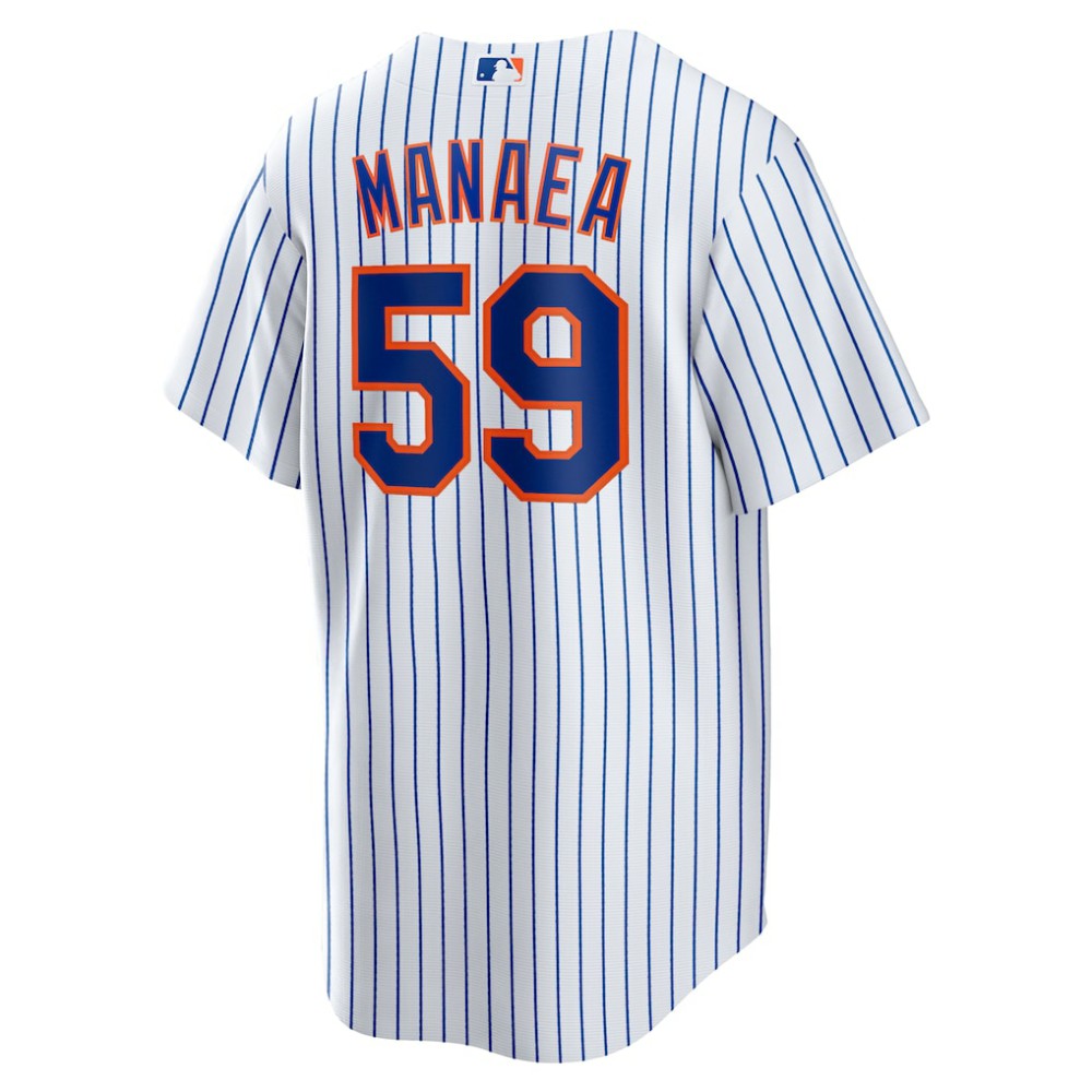 Sean Manaea New York Mets Nike Home Replica Jersey - MLB Jerseys