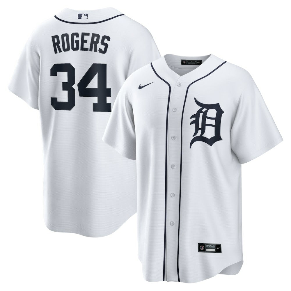 Jake Rogers Detroit Tigers Nike Home Replica Jersey - MLB Jerseys