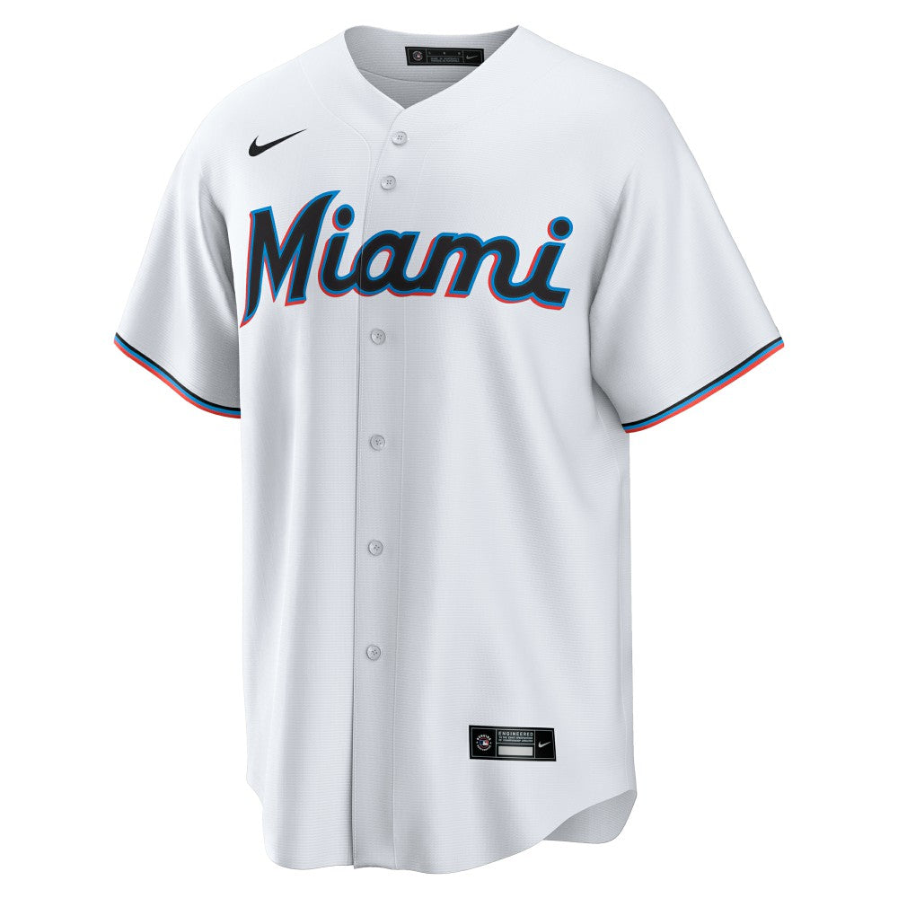 Xavier Edwards Miami Marlins Nike Home Replica Jersey - MLB Jerseys