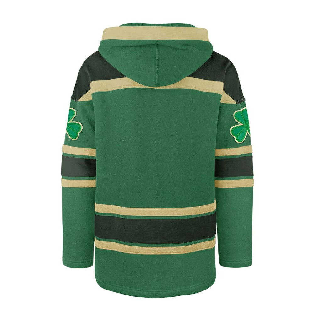 Detroit Red Wings '47 St. Patrick's Day McLucky Superior Lacer Pullover Hoodie -  NHL Hoodies
