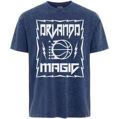 Blue Orlando Magic Sportiqe Unisex Rock & Roll Collection Angus Premium Mineral Wash T-Shirt | NBA