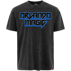 Black Orlando Magic Sportiqe Unisex Rock & Roll Collection Angus Premium Mineral Wash T-Shirt | NBA