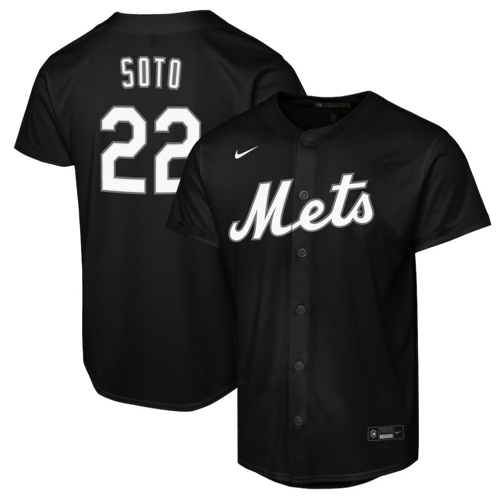 Juan Soto New York Mets Nike  Youth Replica Fashion Jersey - MLB Jerseys
