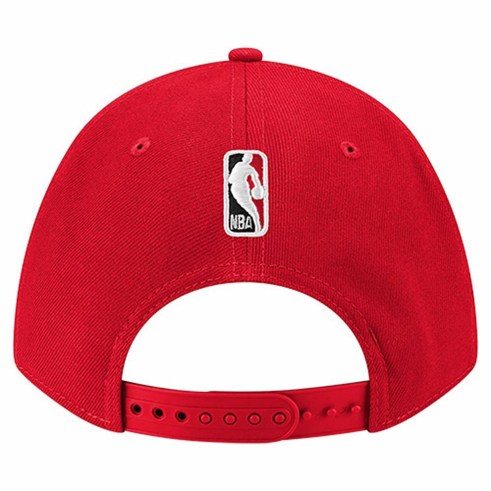 Red Chicago Bulls 9FORTY Stock M-Crown Adjustable Hat | NBA