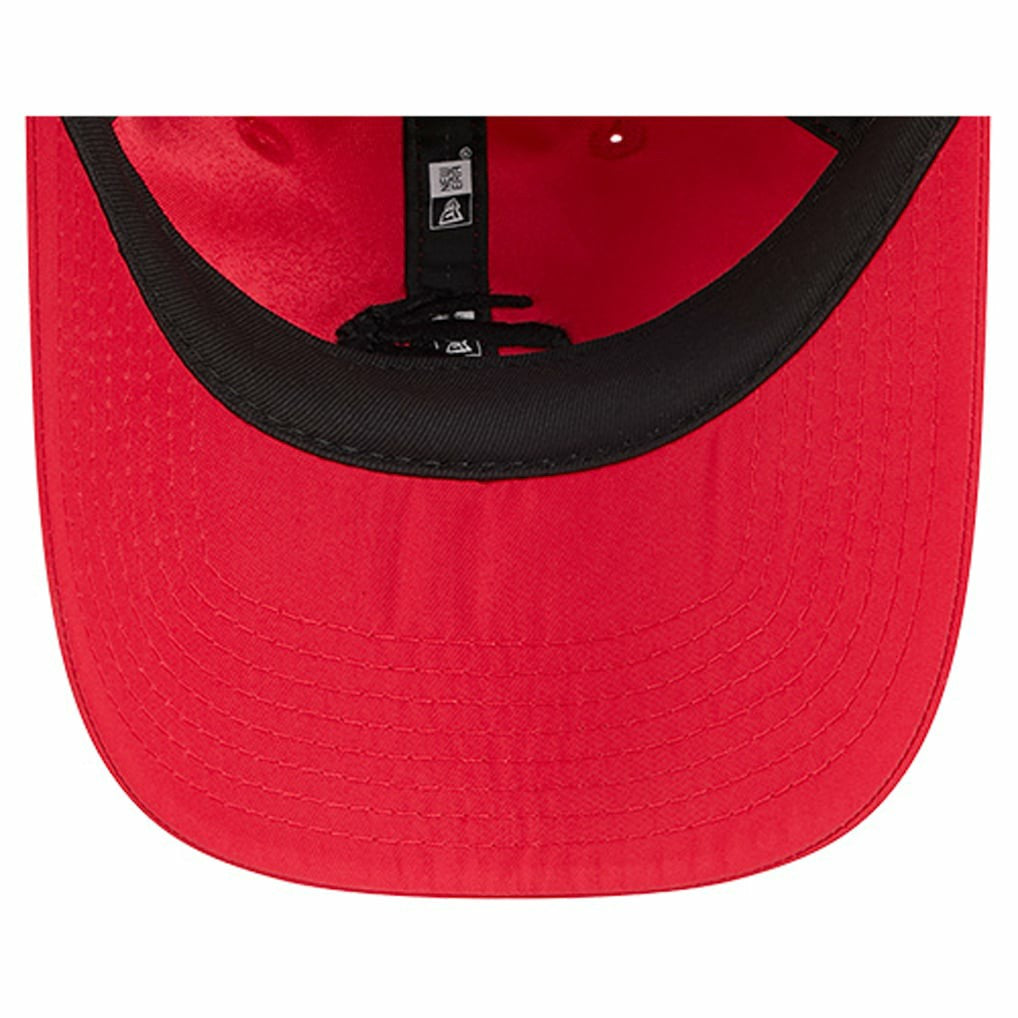 Red Chicago Bulls 9FORTY Stock M-Crown Adjustable Hat | NBA