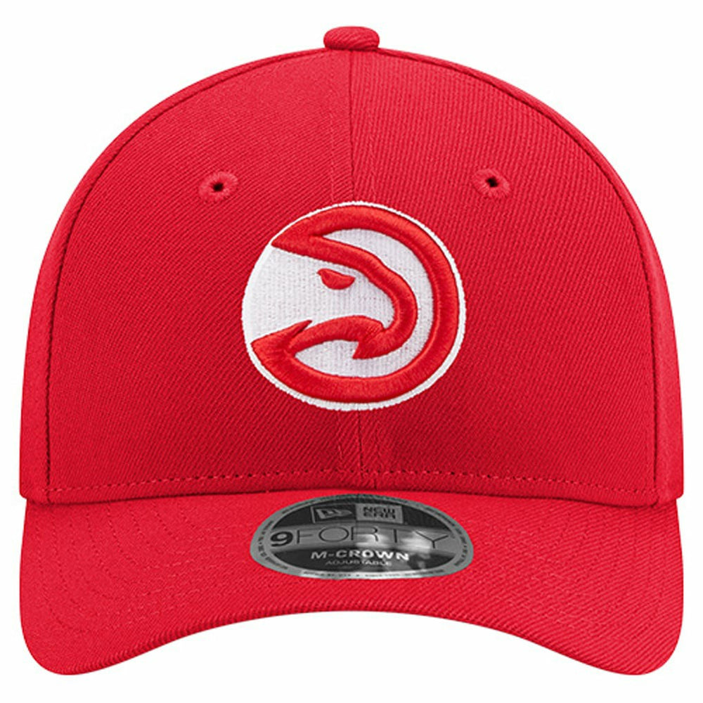 Red Atlanta Hawks 9FORTY Stock M-Crown Adjustable Hat | NBA