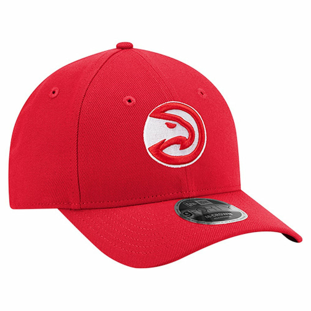 Red Atlanta Hawks 9FORTY Stock M-Crown Adjustable Hat | NBA