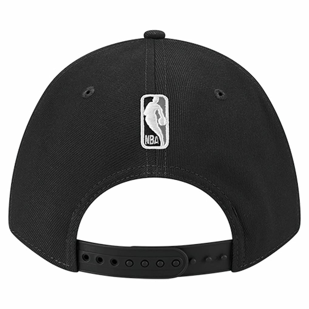 Black Brooklyn Nets 9FORTY Stock M-Crown Adjustable Hat | NBA