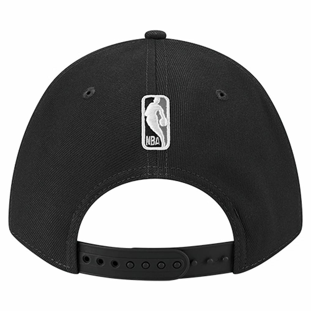 Black Brooklyn Nets 9FORTY Stock M-Crown Adjustable Hat | NBA