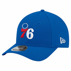 Royal Philadelphia 76ers 9FORTY Stock M-Crown Adjustable Hat | NBA