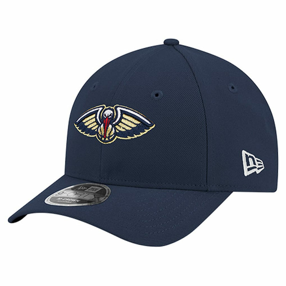 Navy New Orleans Pelicans 9FORTY Stock M-Crown Adjustable Hat | NBA
