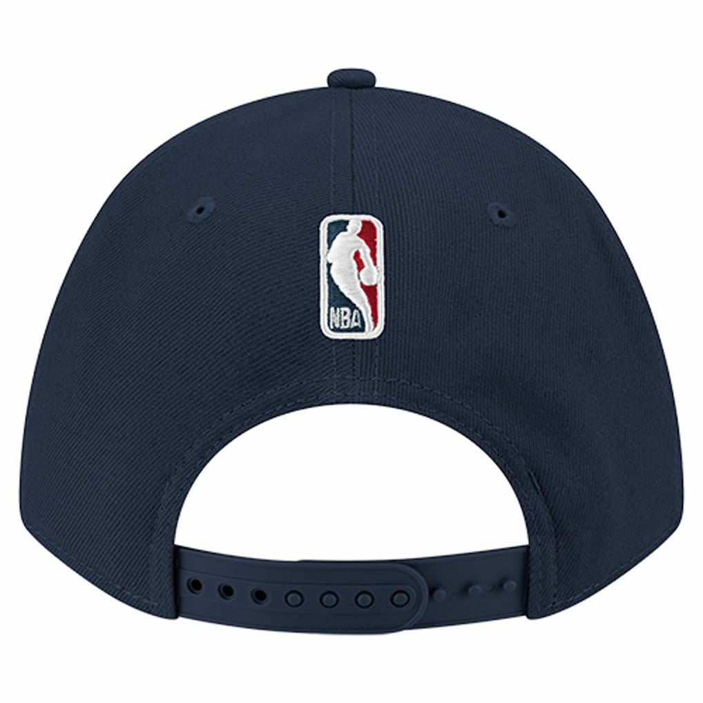 Navy New Orleans Pelicans 9FORTY Stock M-Crown Adjustable Hat | NBA