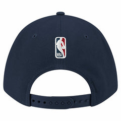 Navy New Orleans Pelicans 9FORTY Stock M-Crown Adjustable Hat | NBA