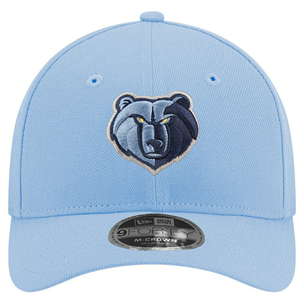 Light Blue Memphis Grizzlies 9FORTY Stock M-Crown Adjustable Hat | NBA