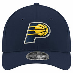 Navy Indiana Pacers 9FORTY Stock M-Crown Adjustable Hat | NBA