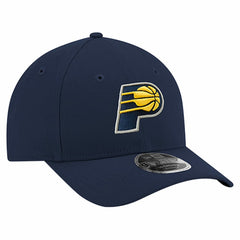 Navy Indiana Pacers 9FORTY Stock M-Crown Adjustable Hat | NBA