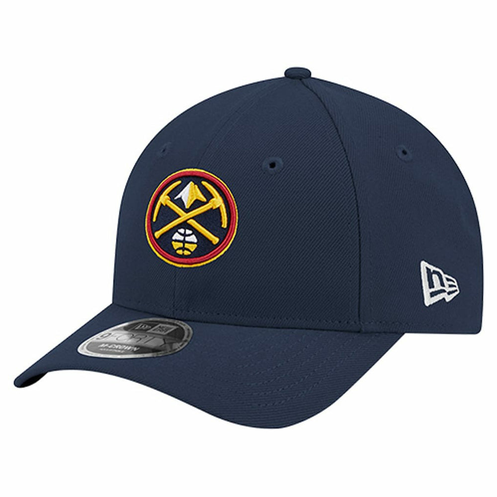 Navy Denver Nuggets 9FORTY Stock M-Crown Adjustable Hat sale | NBA