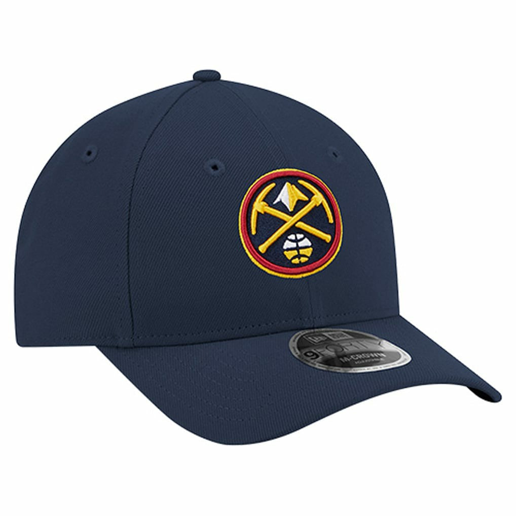 Navy Denver Nuggets 9FORTY Stock M-Crown Adjustable Hat sale | NBA