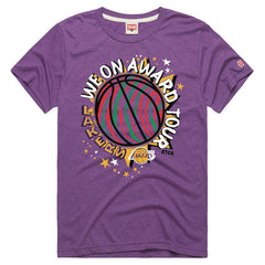 Purple Los Angeles Lakers Homage A Tribe Called Quest x NBA We On Award Tour T-Shirt | NBA