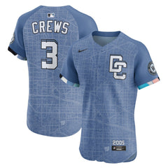 Dylan Crews Washington Nationals Nike 2025 City Connect Elite Player Jersey - MLB Jerseys
