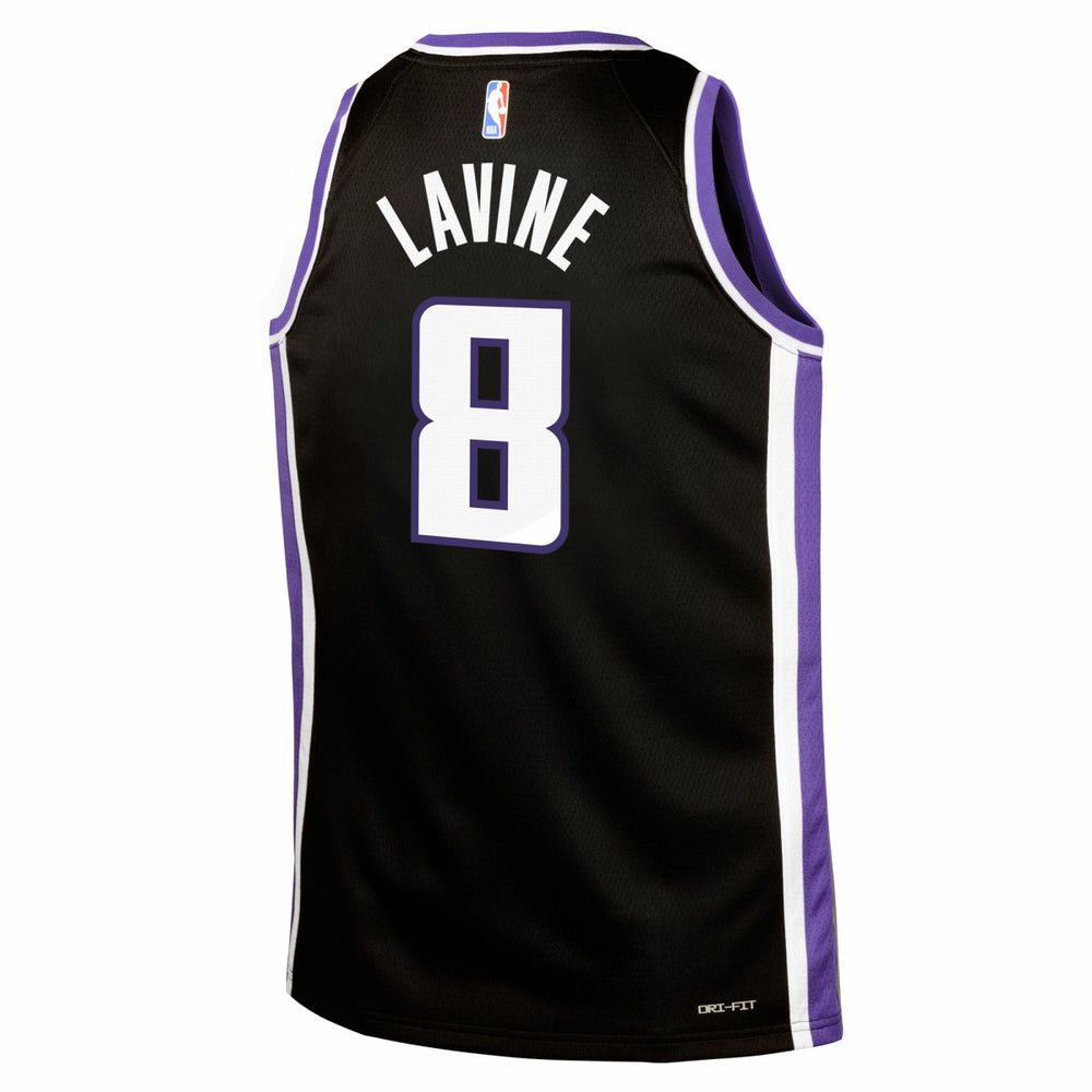 Black Zach LaVine Sacramento Kings Youth Swingman Jersey | NBA