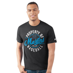 Miami Marlins Starter Prime Time Property Of T-Shirt - MLB T-shirts
